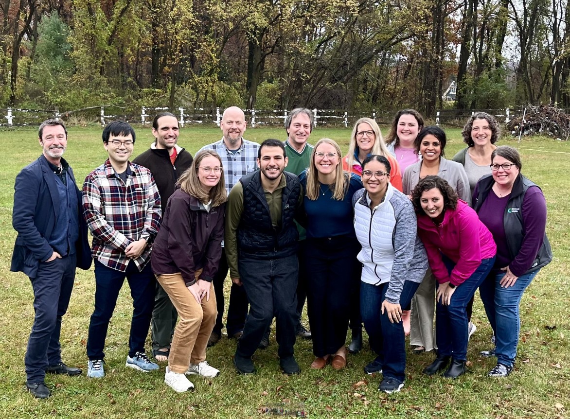 Hospice and Palliative Medicine Fellows at a retreat at The Cottage on Lake Michigan