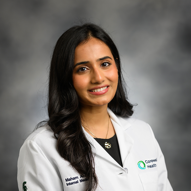 Portrait of Maham Alvi, MD