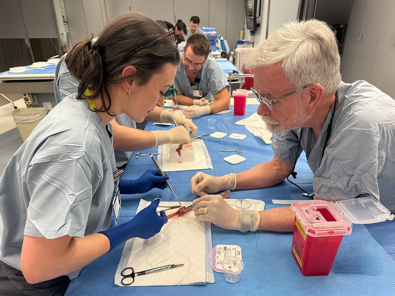 Educator and student learning at the simulation center