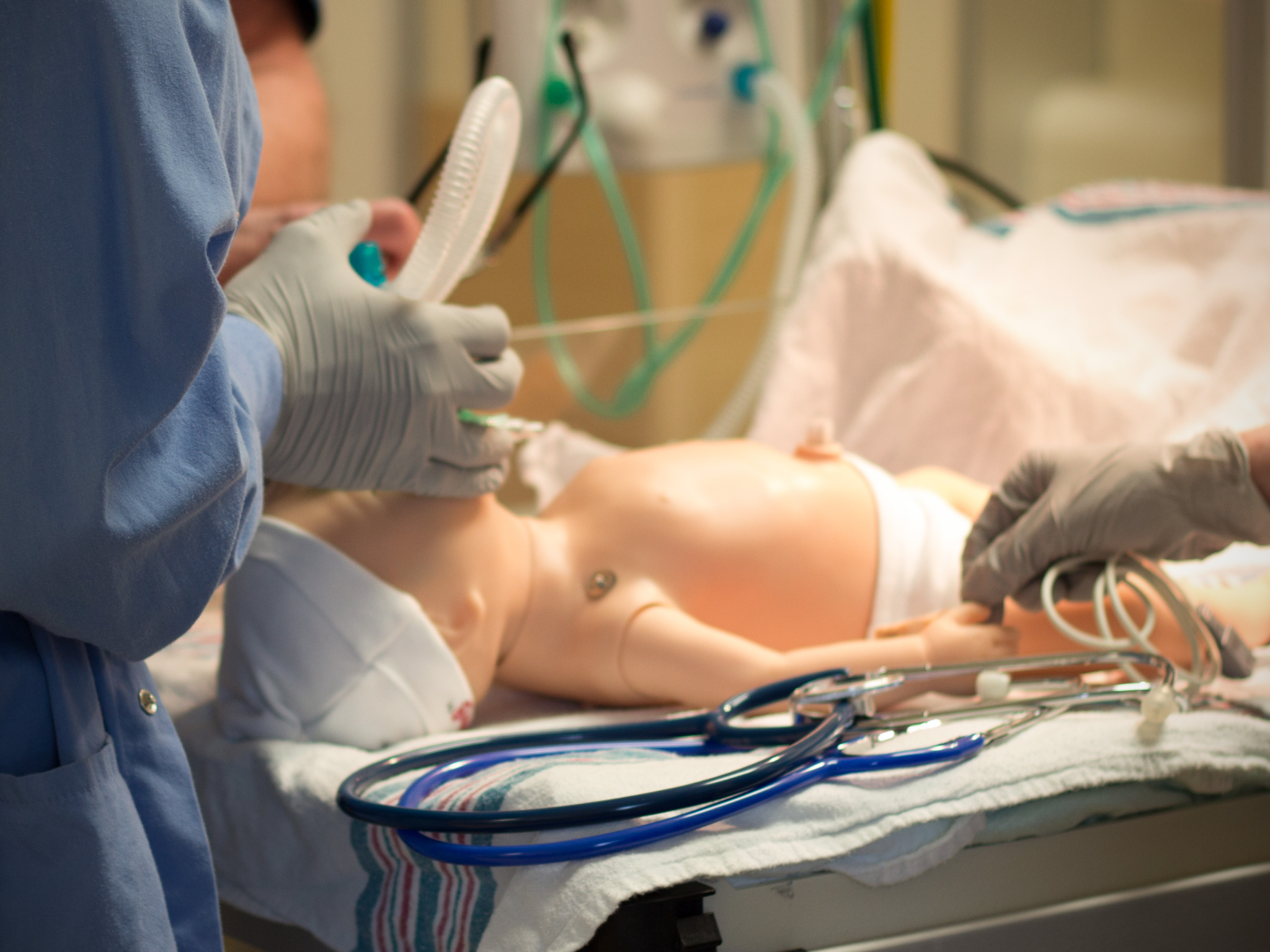 Clinical simulation of a critical care peds case