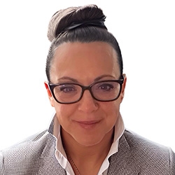 Portrait of Amy Zapal.