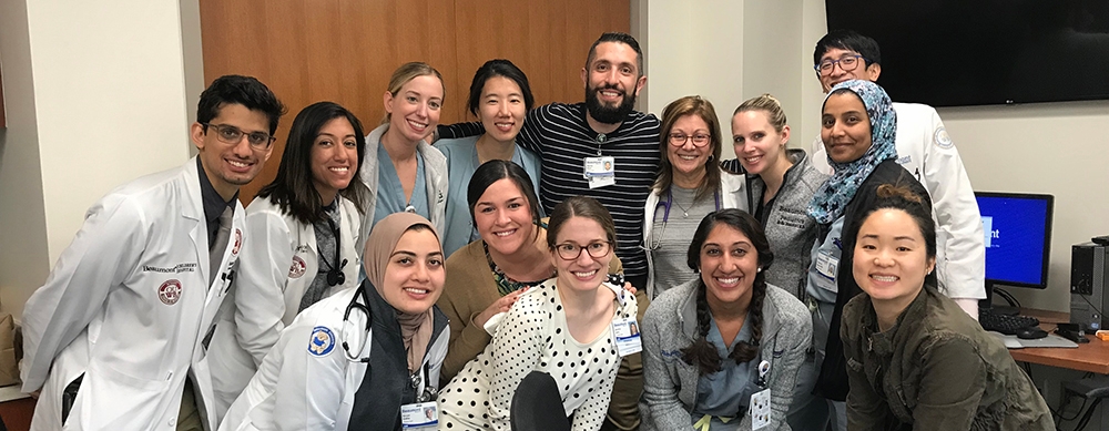pediatric residents gathering
