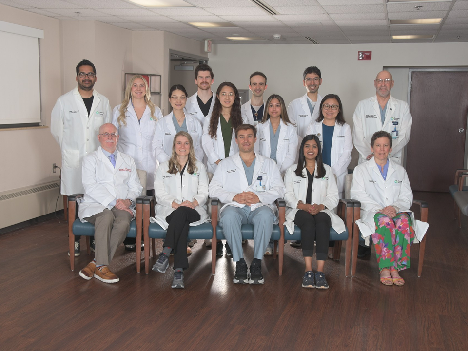 Royal Oak ophthalmology residents group photo