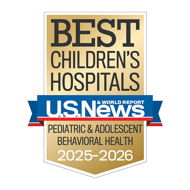 Best Children's Hospital - US News & World Report - Pediatric and Adolescent Behavioral Health 2025-26
