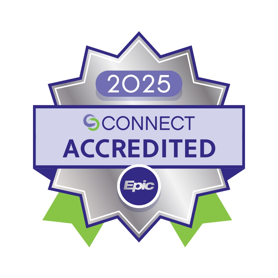 2025 Connect Accredited logo.