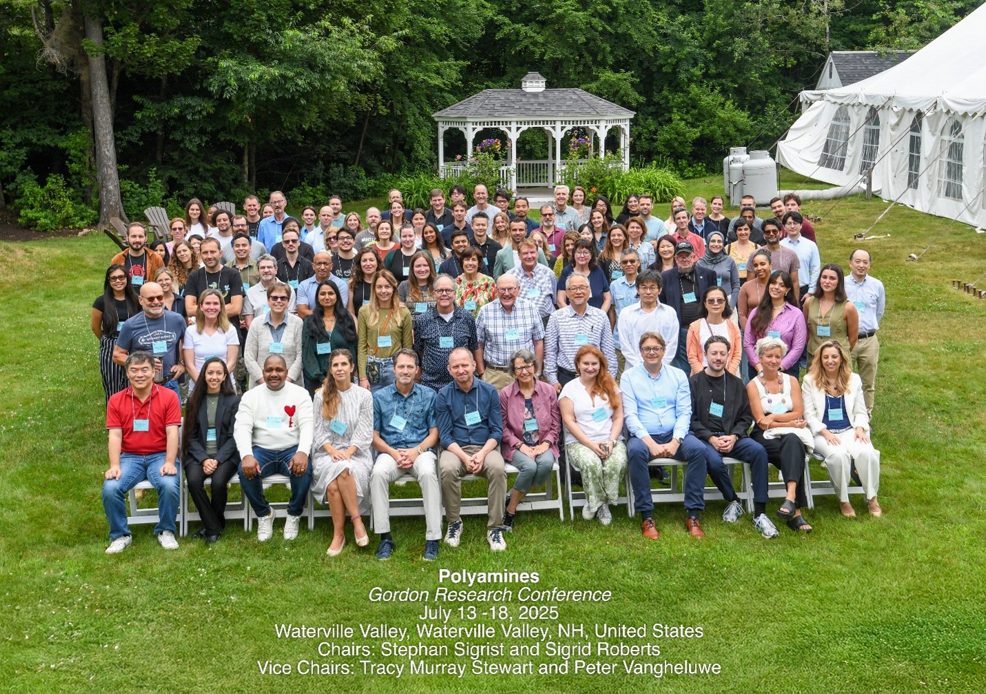 Photo of attendees of the 2025 Gordon Research Conference