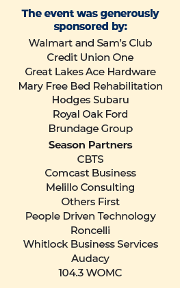 List of sponsors for walk for miracles