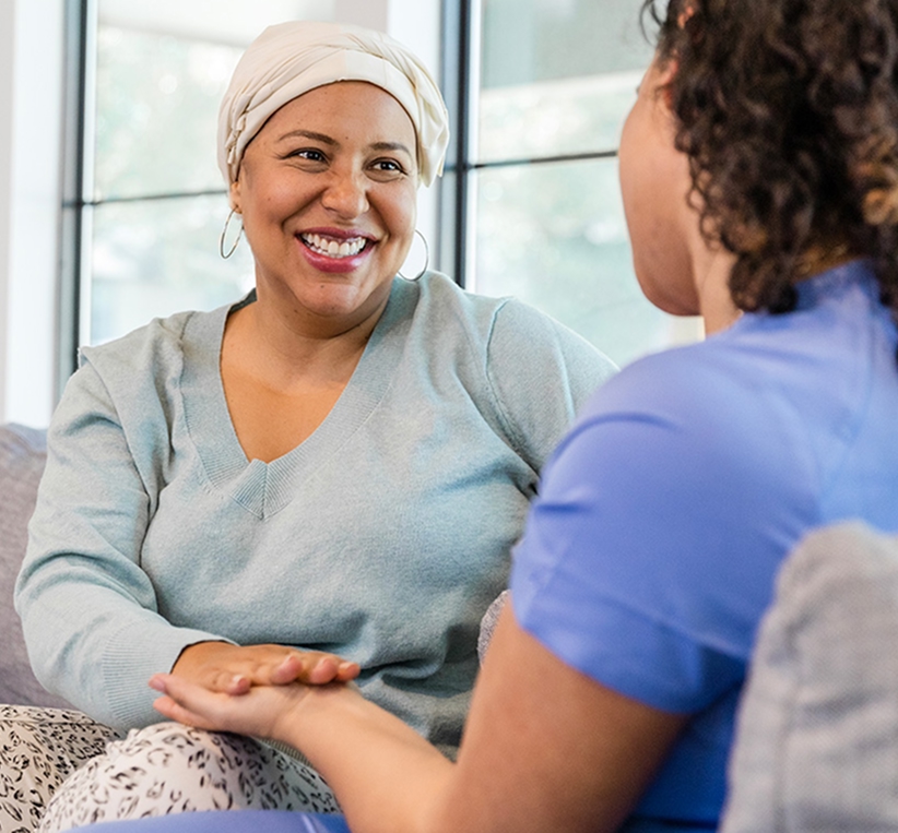 Supportive Conversation in a Comfortable Setting