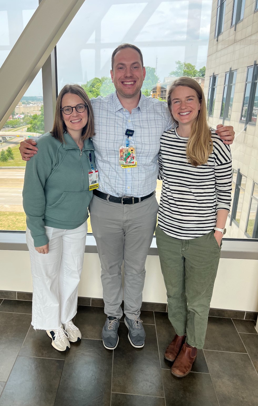 Group photo of the Pediatric Chief Residents