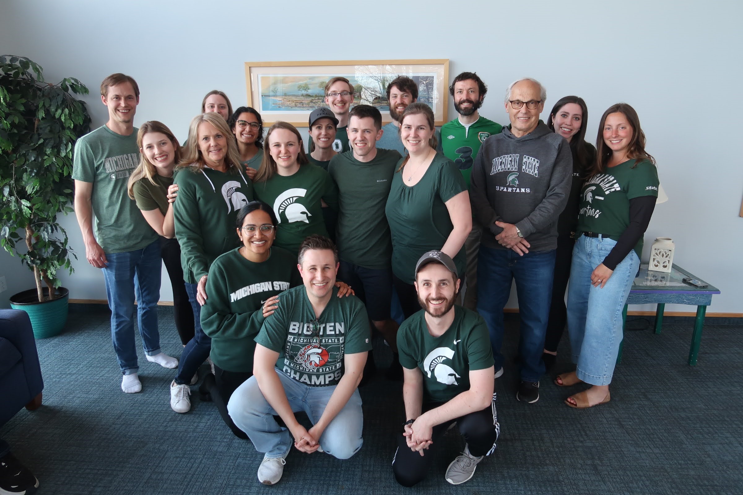 Group shot of Internal Medicine Pediatric Residents 