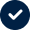 Navy check mark icon