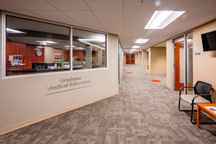 main lobby of the St. Joseph clinic