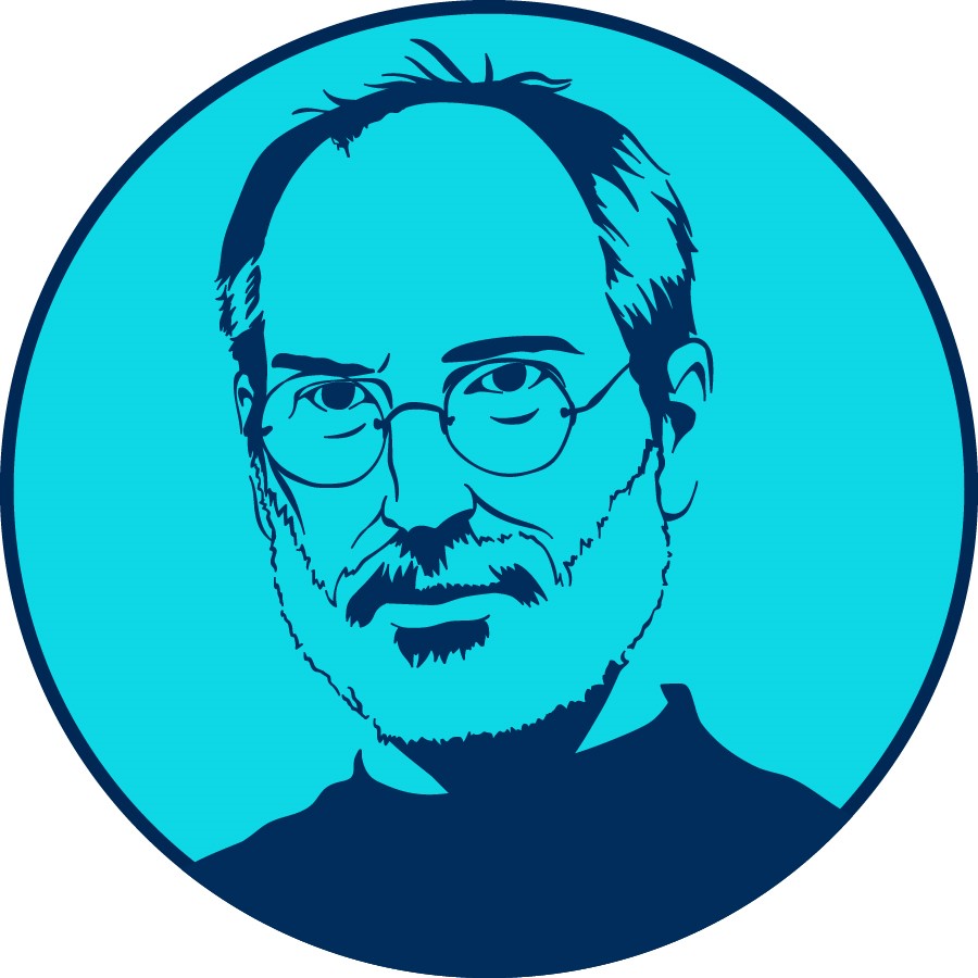 Portrait of Steven Paul “Steve” Jobs