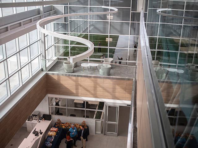 Corewell Health Orthopedic Center located at 2770 E Beltline Ave. NE in Grand Rapids, Michigan.