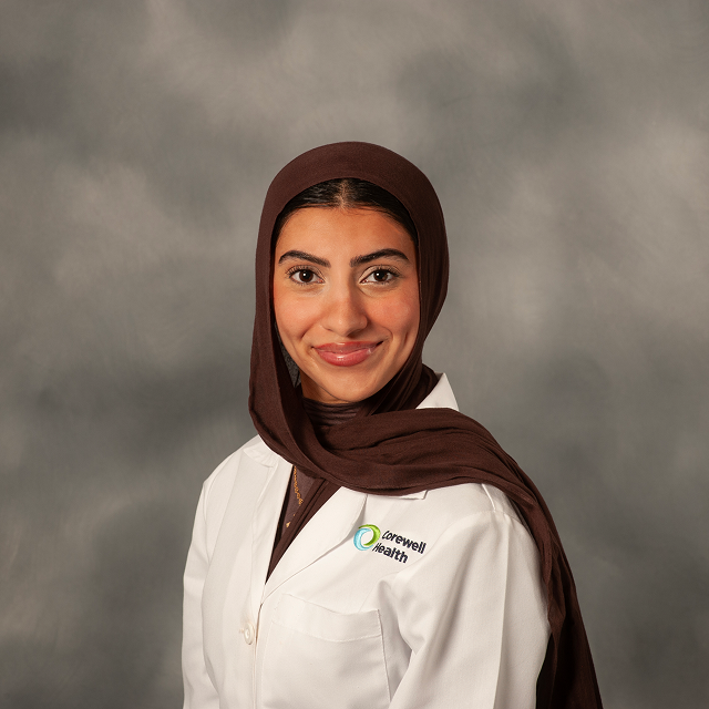 Portrait of Khush Hussain, MD 