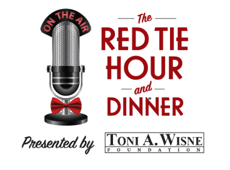 microphone logo for red tie hour