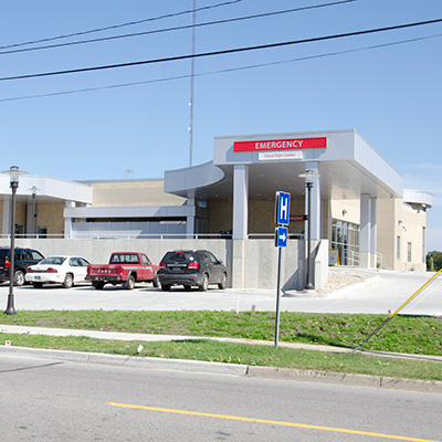 Exterior of Corewell Health Lakeland Hospitals – Niles