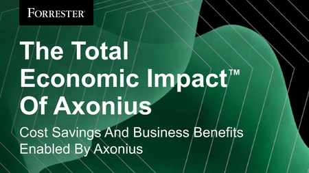 Forrester Total Economic Impact™ of Axonius Cybersecurity Asset Management