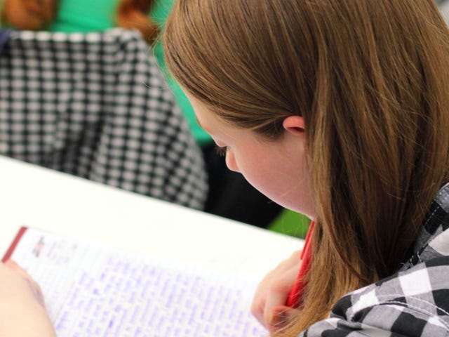 Fazer anotações ajuda garota a praticar inglês