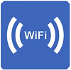 Placa de aviso que significa Wi-Fi