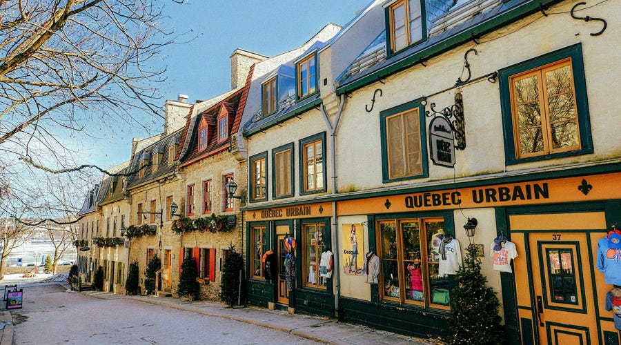 Ponto turístico localizado em Quebec. Cidade que representa a ligação entre a França e Canadá.