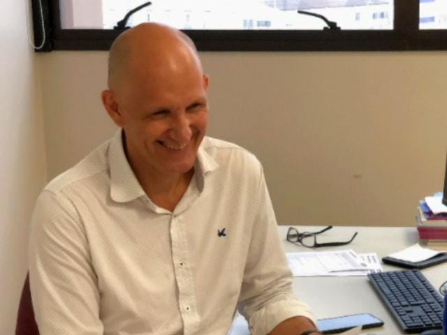 Paulo Roberto Geres dá aula no Berlitz