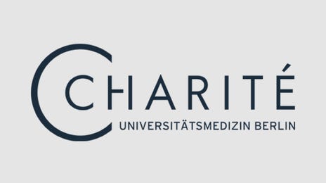 Logo da Charité University da Alemanha.