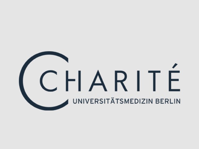Logo da Charité University da Alemanha.