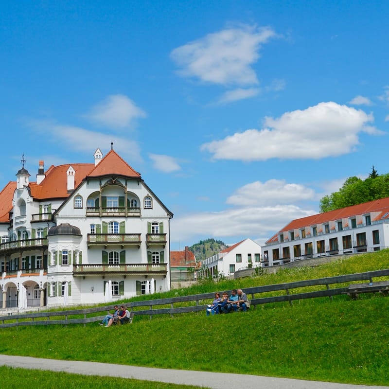 Casa estilo alemão no interior da Alemanha