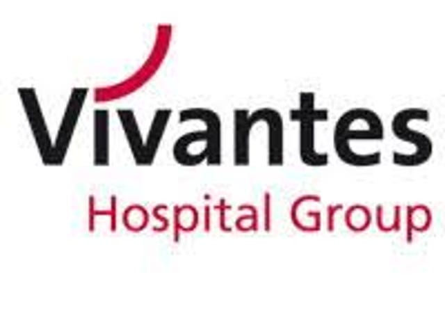 Logo do grupo Vivantes, a maior rede de hospitais municipais da Alemanha.