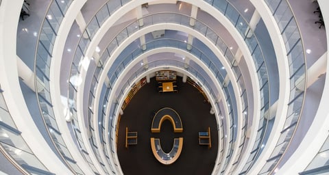 St Garvan Garvan library shot taken from above