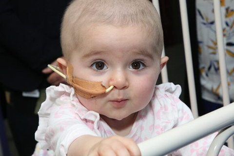 Ellie’s cancer struck when she was only 11 months old