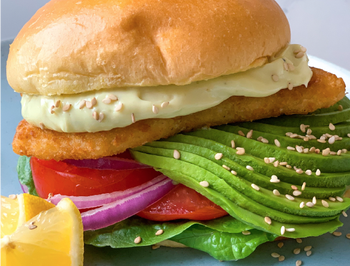 Cali-Style Breaded Fish Sandwich