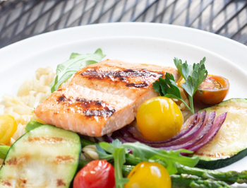 Mediterranean Grilled Salmon