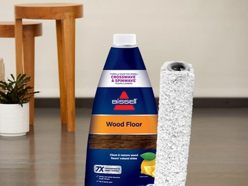 Wood Floor Formula and Wood Floor Brush Roll.