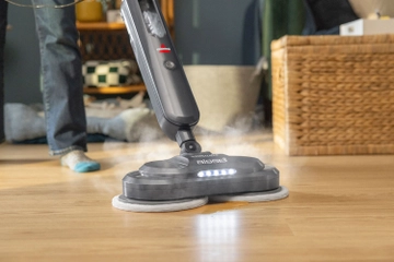 SpinWave SmartSteam steaming sealed hard floors