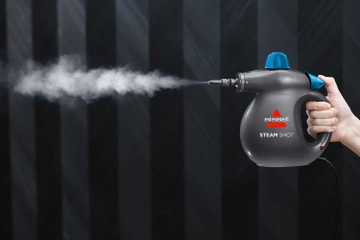 steam shot spraying steam