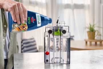 Filling smartmix tank with solution