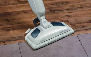 Moving through different surfaces with PowerFresh Pet Steam Mop