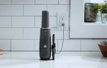 AeroSlim Hand Vac charging on kitchen counter 
