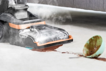 Revolution HydroSteam Deep Cleaning Tough Stain on carpet