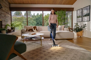 PowerClean FurFinder vacuuming area rug