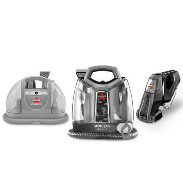 BISSELL portable deep cleaners.