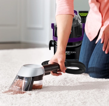 Stain Trapper Tool Deep Cleaning Stain on carpet.