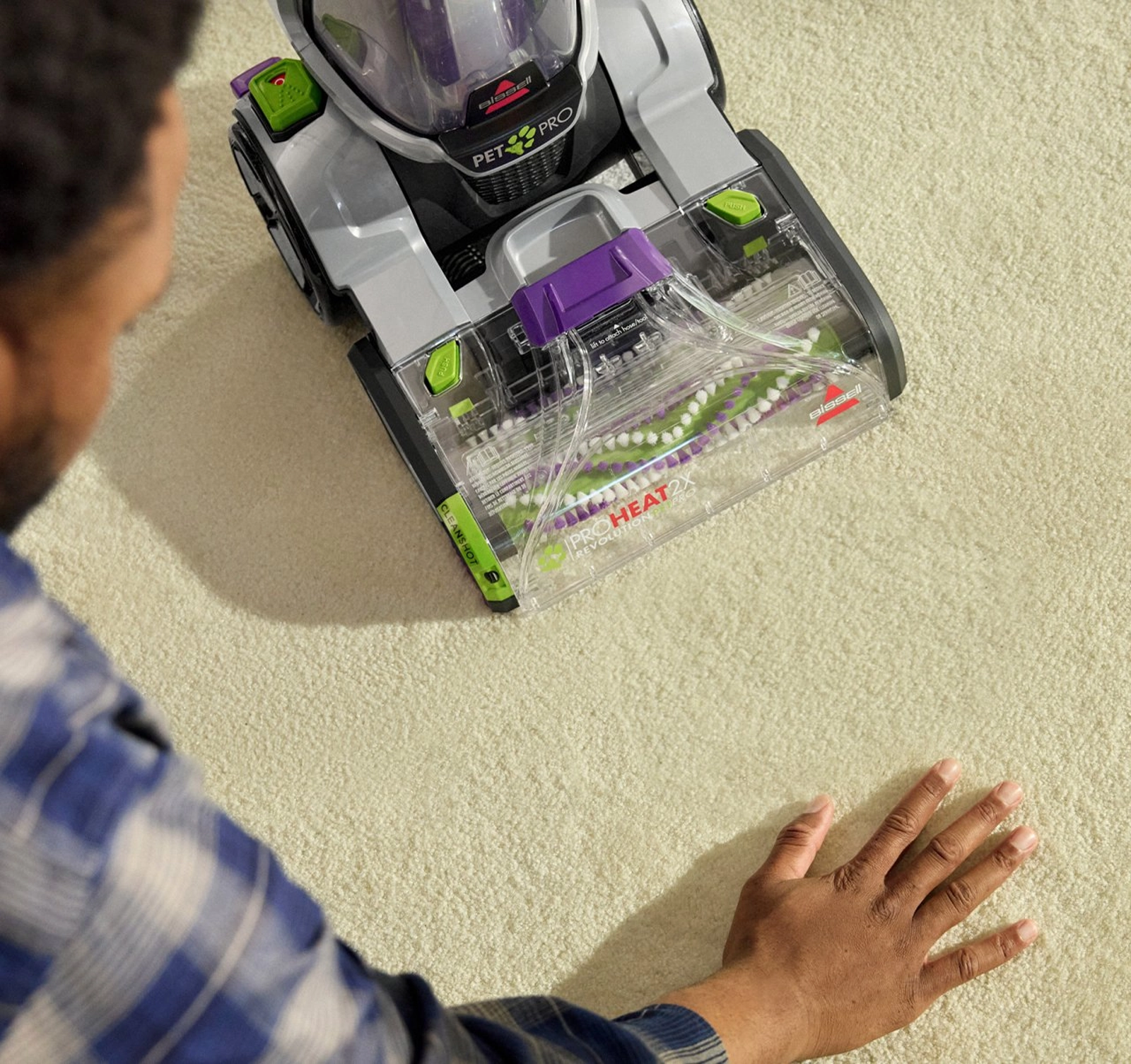 ProHeat 2X® Revolution® Pet Pro Carpet Cleaner 3587 BISSELL