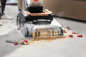 Revolution HydroSteam steaming sticky mess on carpet