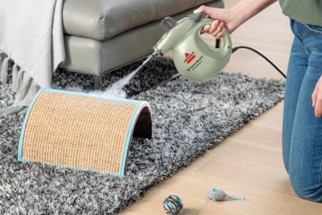 SteamShot handheld stamer cleaning pet toys