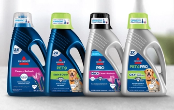 BISSELL® carpet shampoos 