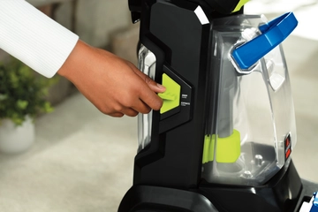 Mode Slide on side of TurboClean DualPro Carpet Cleaner