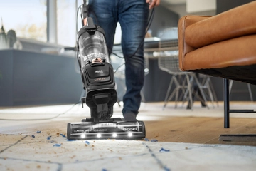 Surface Sense Vacuum vacuuming dirt from carpet